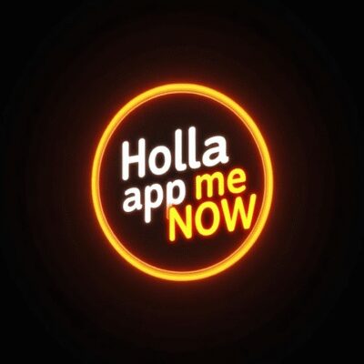 Holla App Me Now Circle Spin
